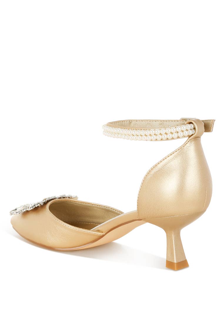 Chateau Brooch Heels