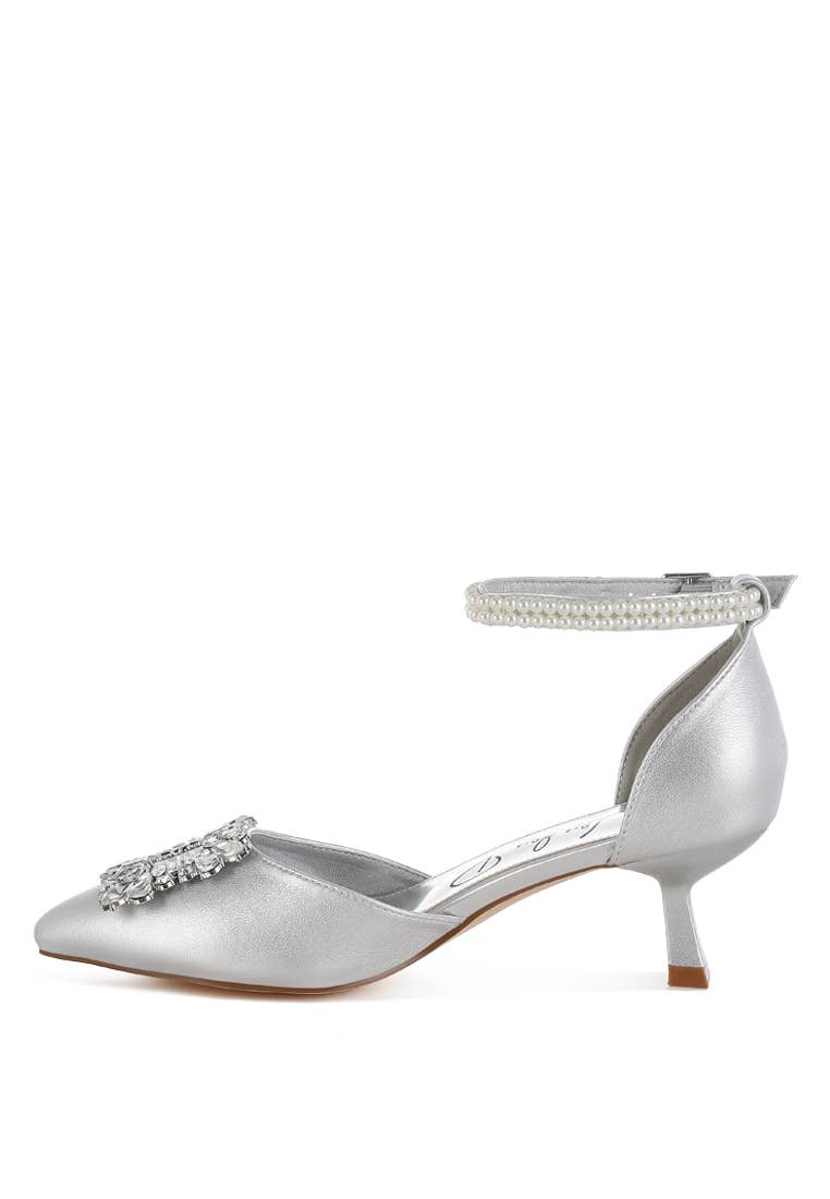 Chateau Brooch Heels