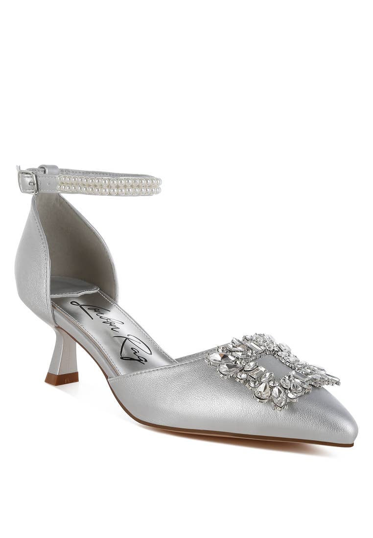Chateau Brooch Heels