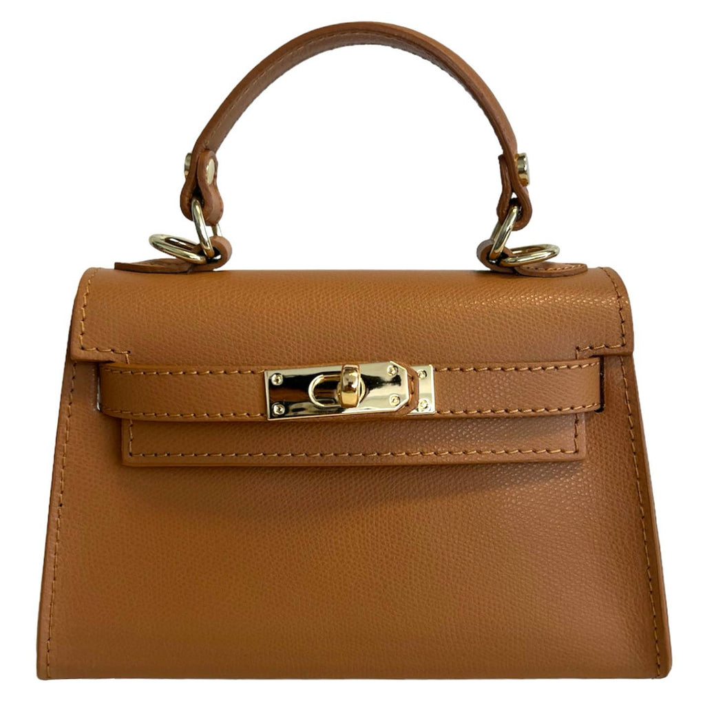 The Firenze Mini Leather Bag 21x8x13 cm - JMNARTE