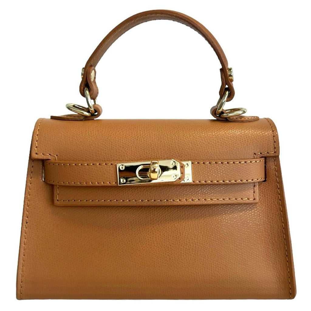 The Firenze Mini Leather Bag 21x8x13 cm - JMNARTE