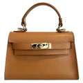 The Firenze Mini Leather Bag 21x8x13 cm - JMNARTE