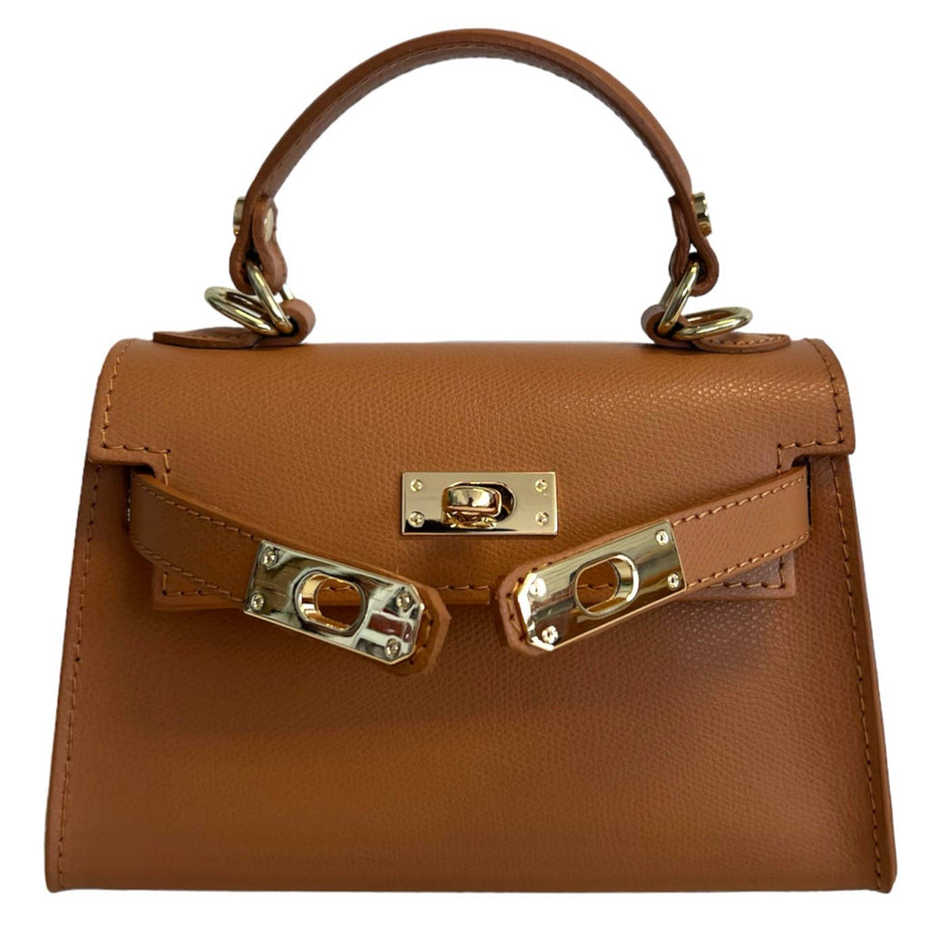 The Firenze Mini Leather Bag 21x8x13 cm - JMNARTE