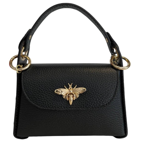 Italian Leather Mini Purse: The Classic Handcrafted Versatile Mini Handbag - JMNARTE