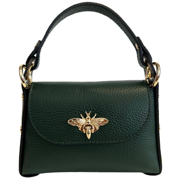 Italian Leather Mini Purse: The Classic Handcrafted Versatile Mini Handbag - JMNARTE